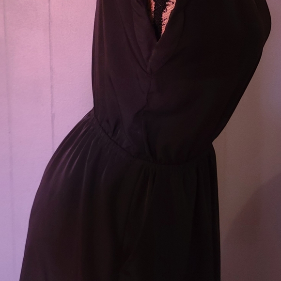 Candies Black Dress size Small has pockets very cute dress. Gently used. - Picture 3 of 8